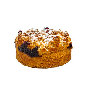 Tartelette crumble fruits rouges