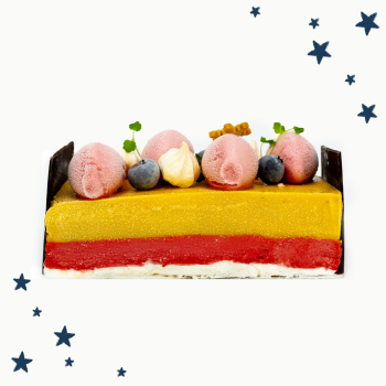 Bûche glacée Soleil d'été