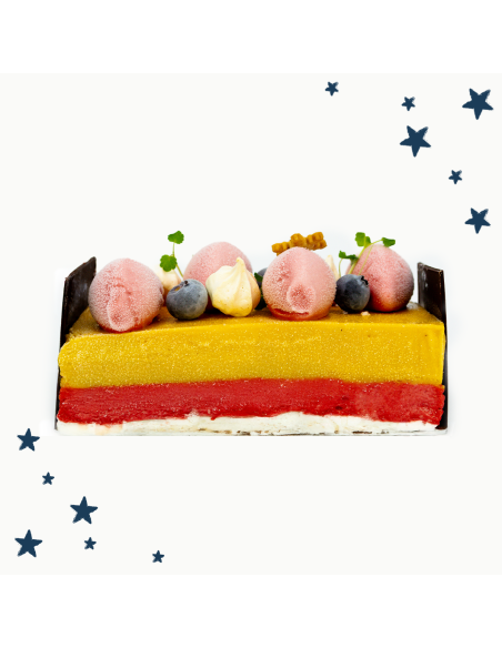 Bûche glacée Soleil d'été