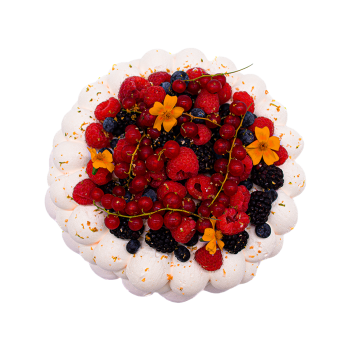 Pavlova fruits rouges