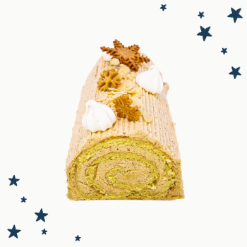 Bûche tradition praliné