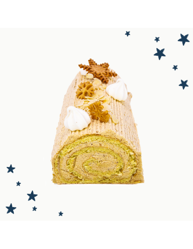 Bûche tradition praliné