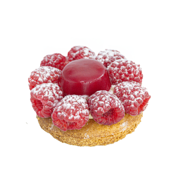 Tartelette aux framboises