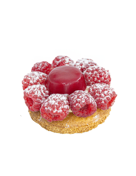 Tartelette aux framboises