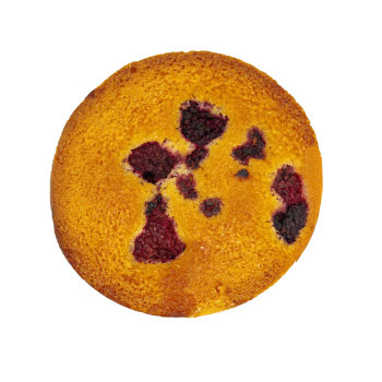 Financier framboise