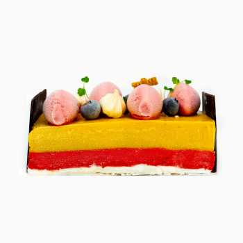 Bûche glacée Soleil d'été