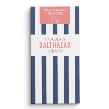 Praliné noisette noir 70%